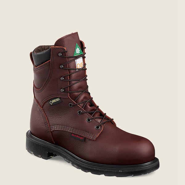 Red Wing Safety Boots Supersole® 2.0 - 8-inch Waterproof Csa Toe - Burgundy - Mens ZTV951748